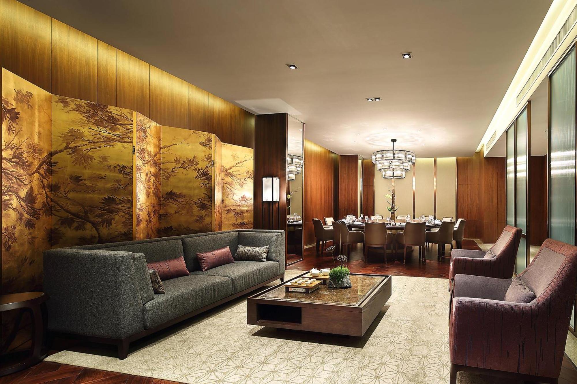 Sheraton Grand Hangzhou Binjiang Hotel Exterior foto