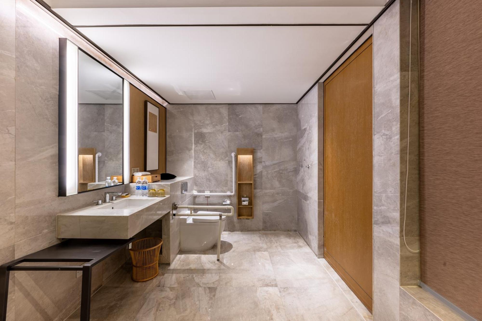 Sheraton Grand Hangzhou Binjiang Hotel Exterior foto
